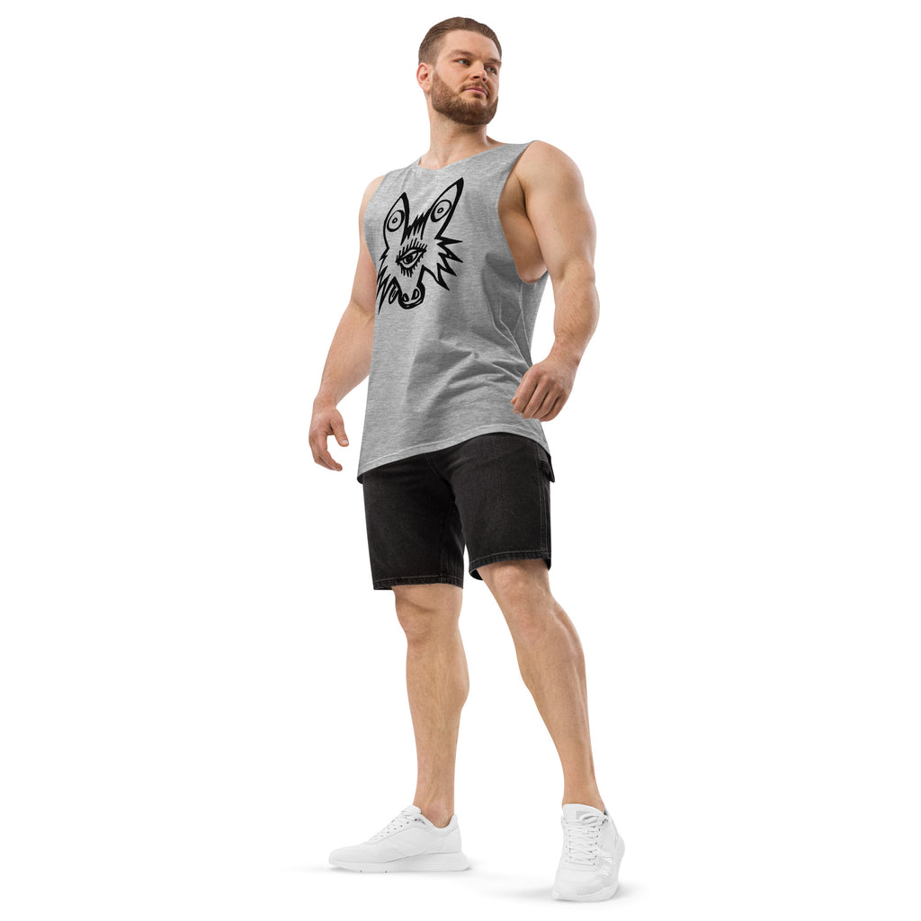 Men’s drop arm tank top