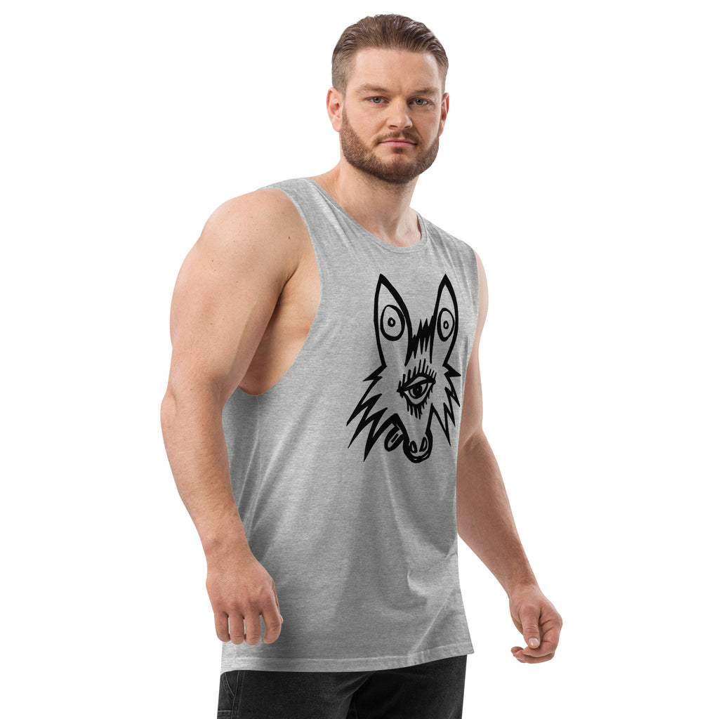 Men’s drop arm tank top