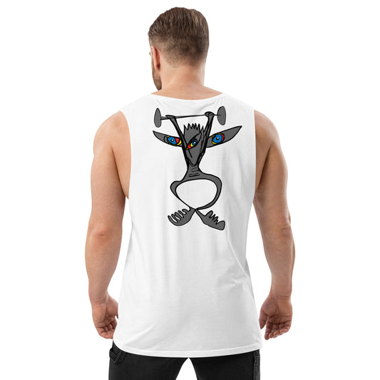 Men’s drop arm tank top