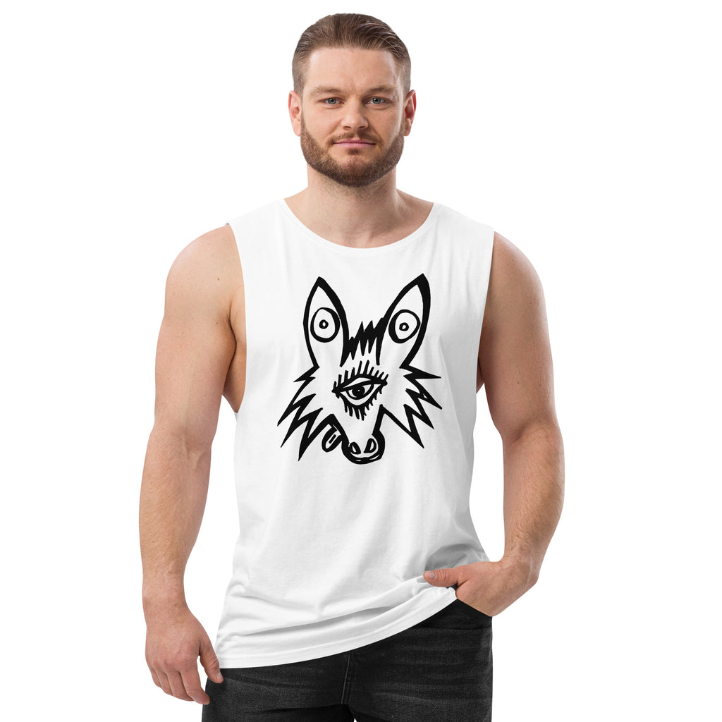 Men’s drop arm tank top