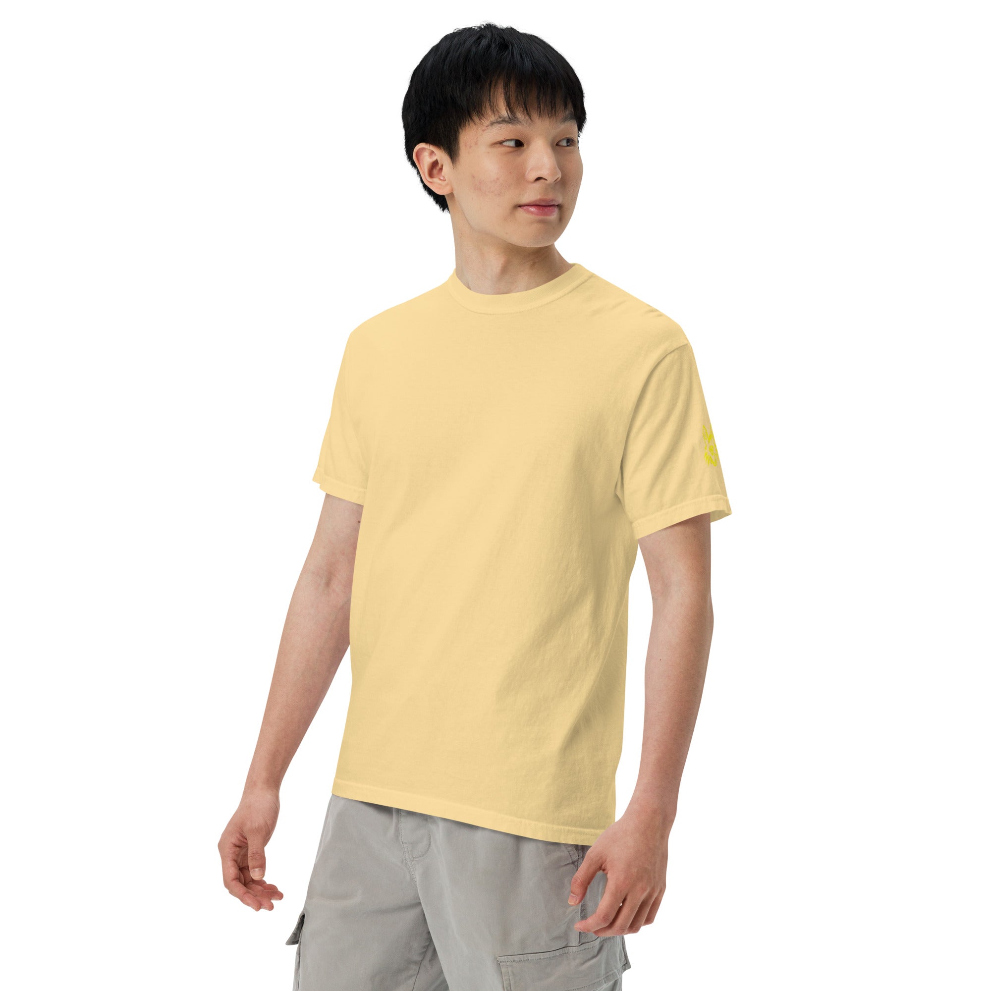 Men’s garment-dyed heavyweight t-shirt