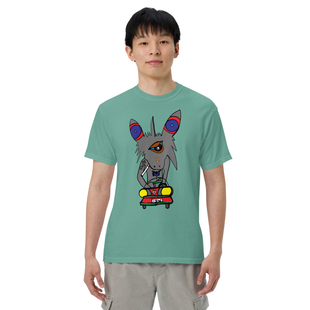 Men’s garment-dyed heavyweight t-shirt