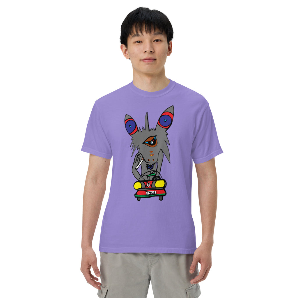 Men’s garment-dyed heavyweight t-shirt