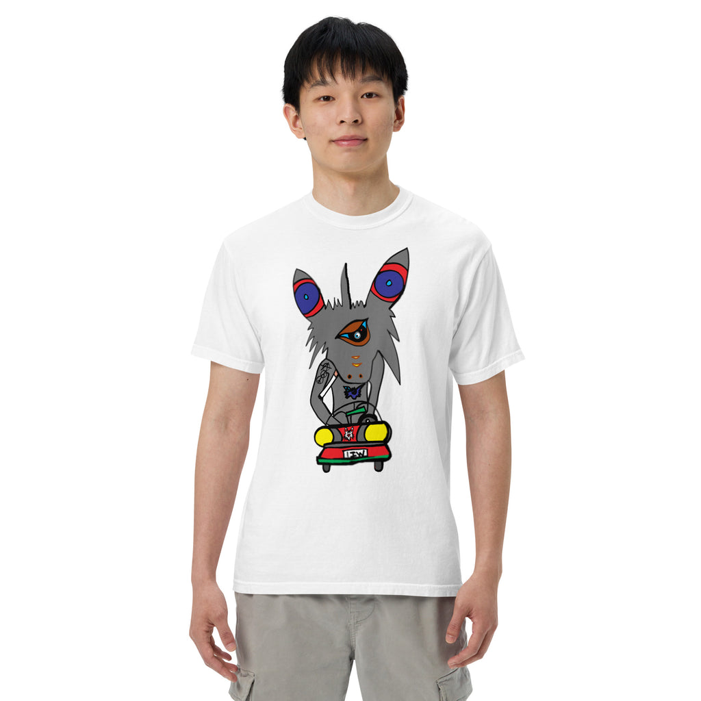 Men’s garment-dyed heavyweight t-shirt