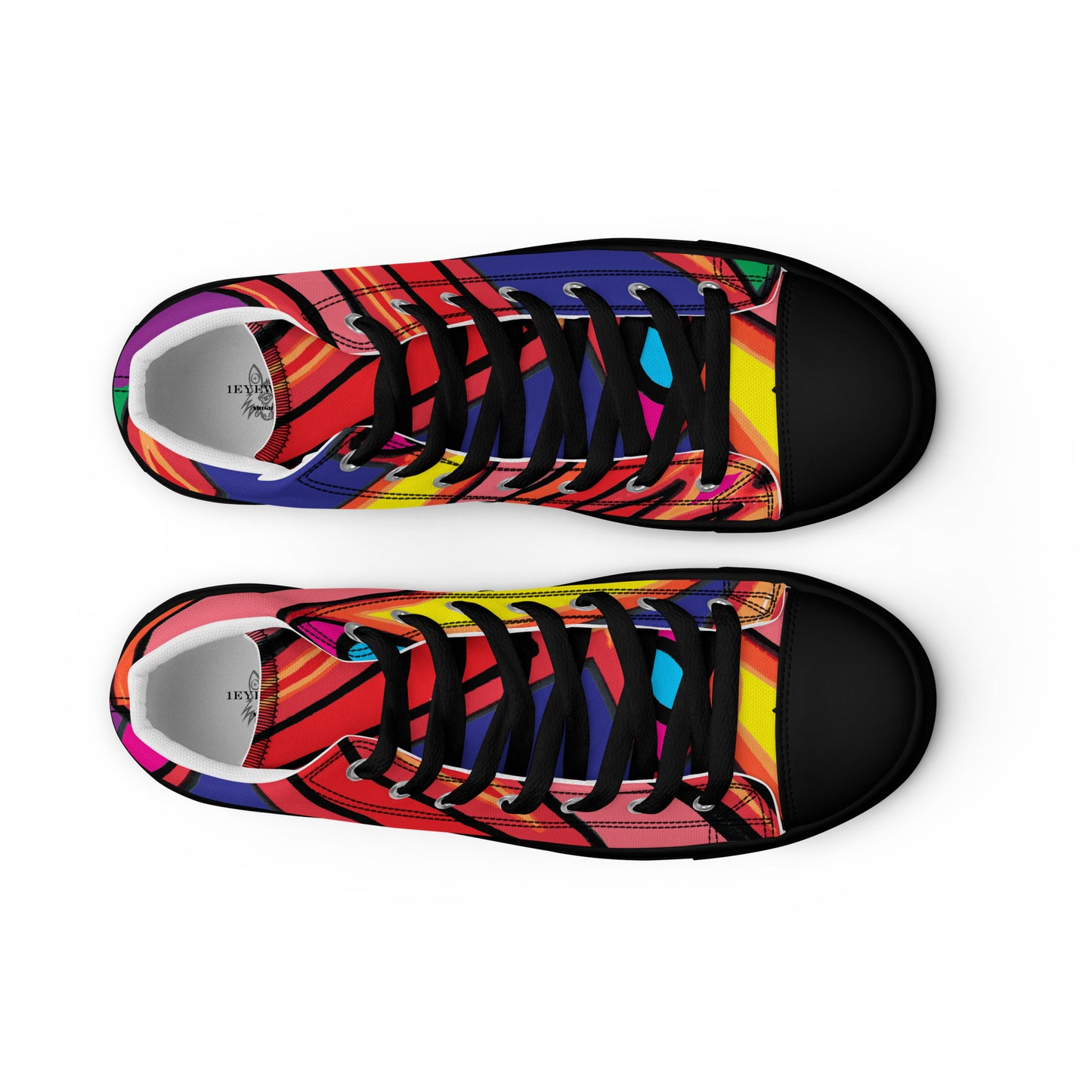 Men’s high top canvas shoes