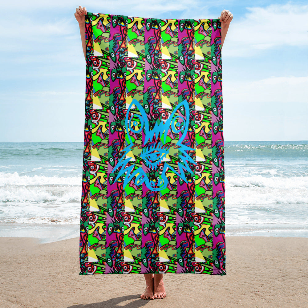 Muddy beach Towel