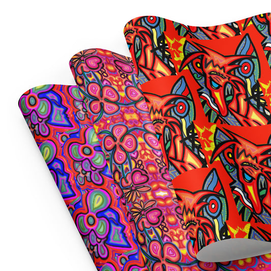 Wrapping paper sheets