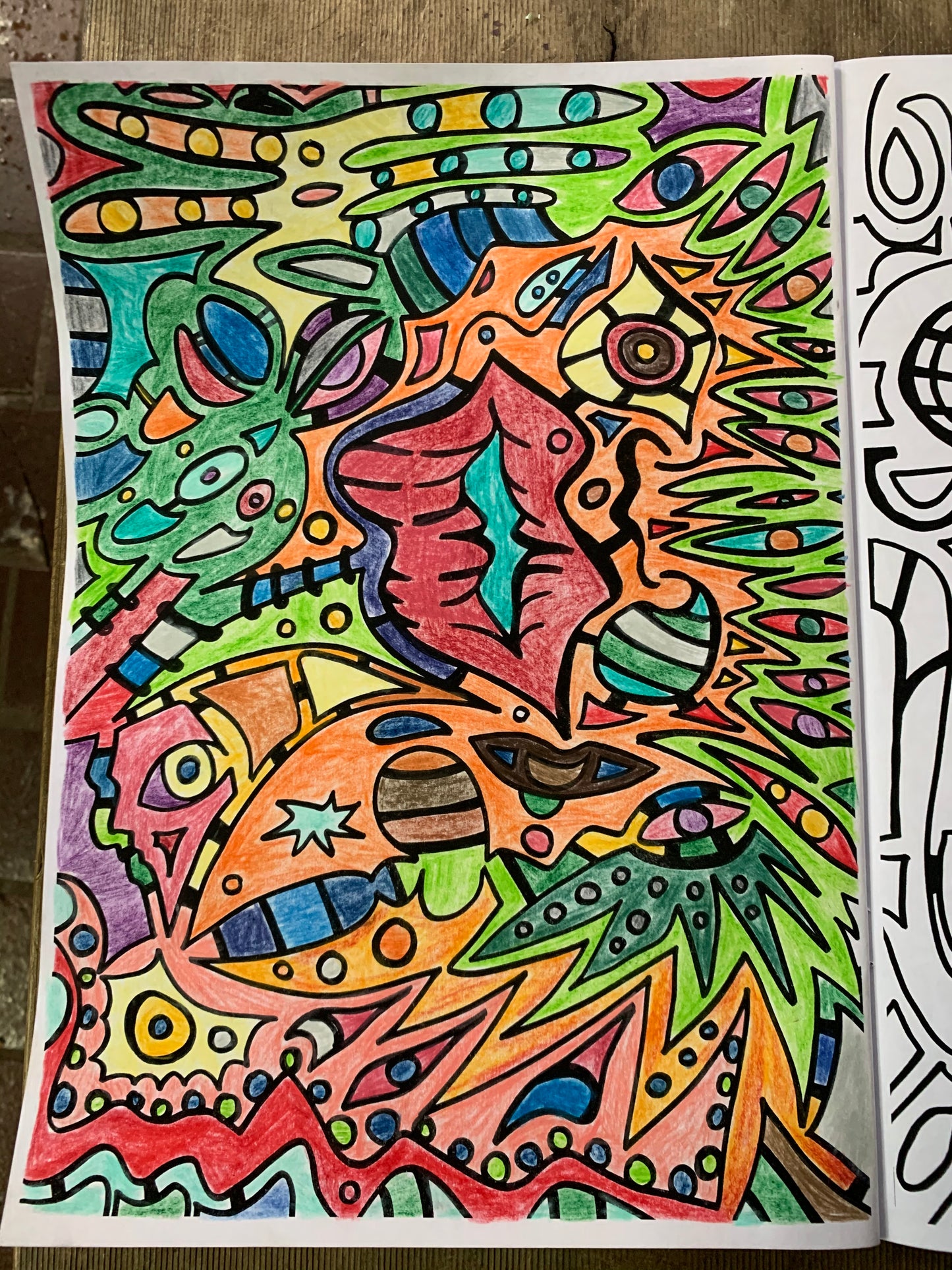 Colour My Mind | Unique Mindfulness Colouring in book