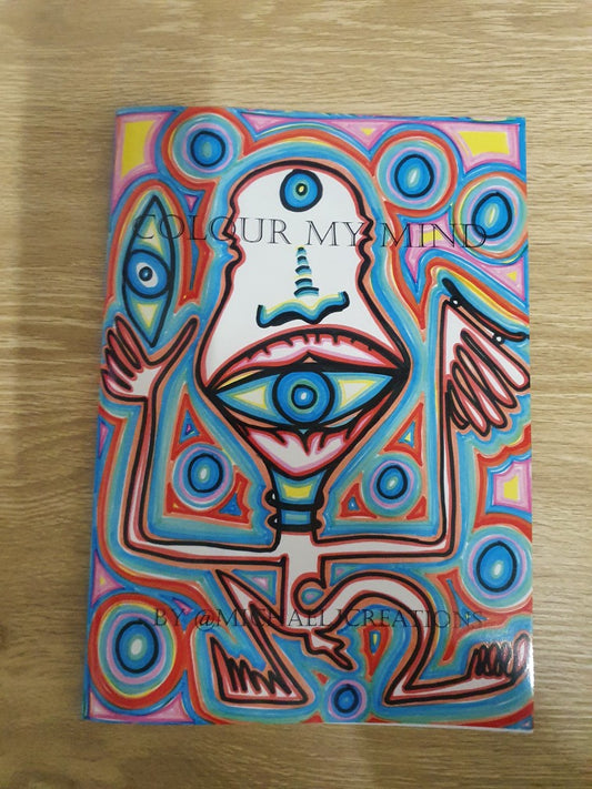 Colour My Mind | Unique Mindfulness Colouring in book