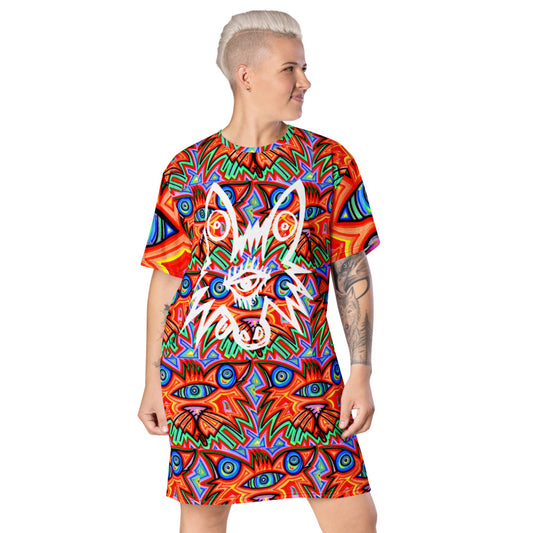 Whats up Kitty T-shirt dress