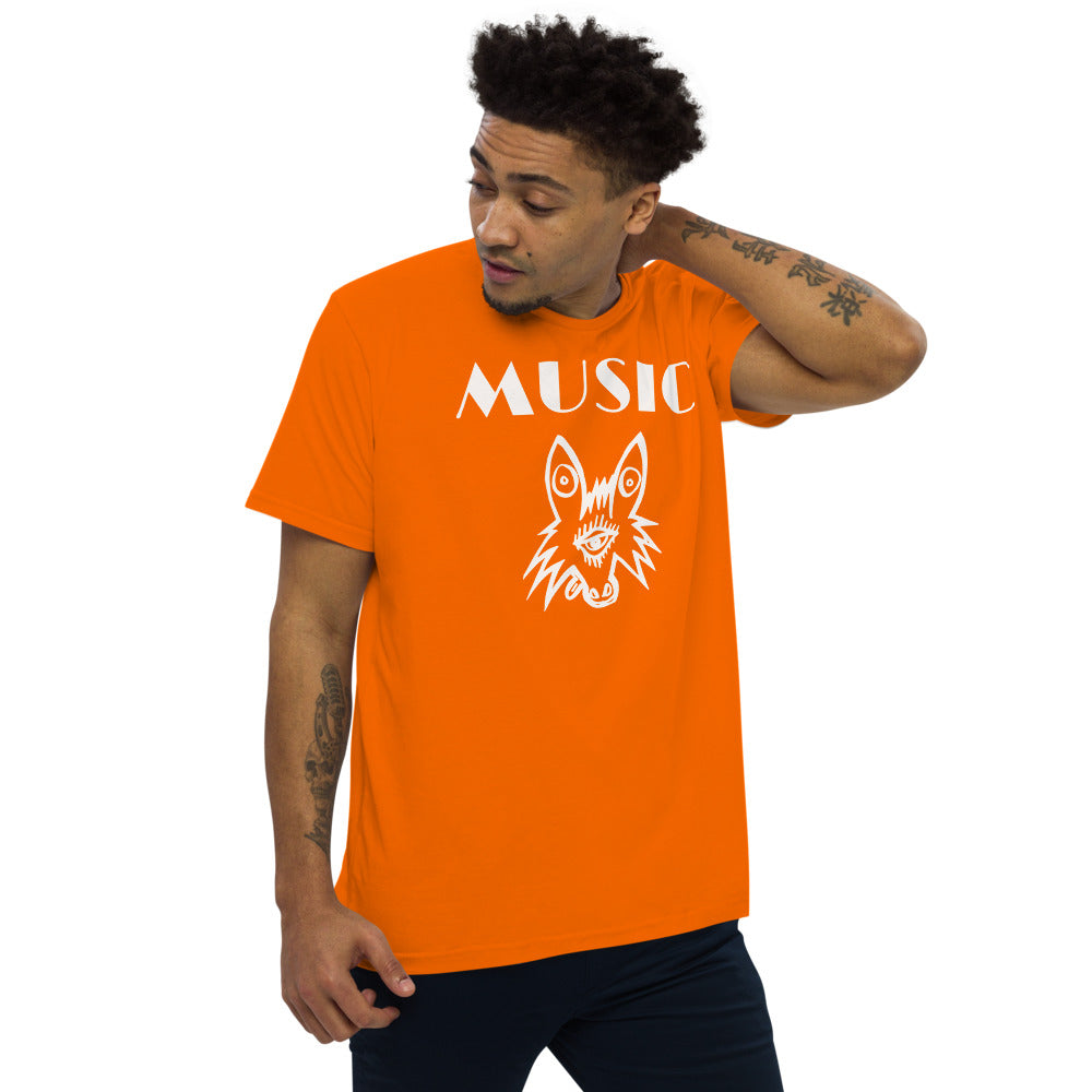 Men's fitted straight cut t-shirt