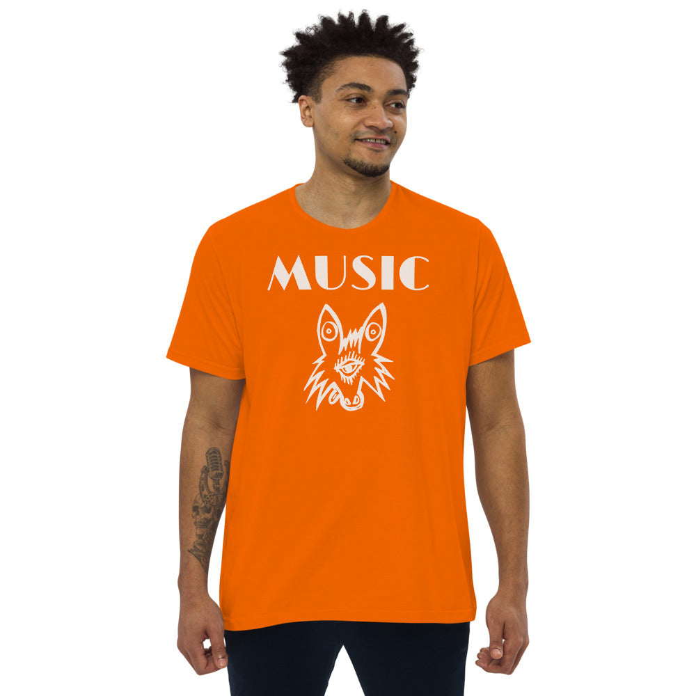 Men's fitted straight cut t-shirt