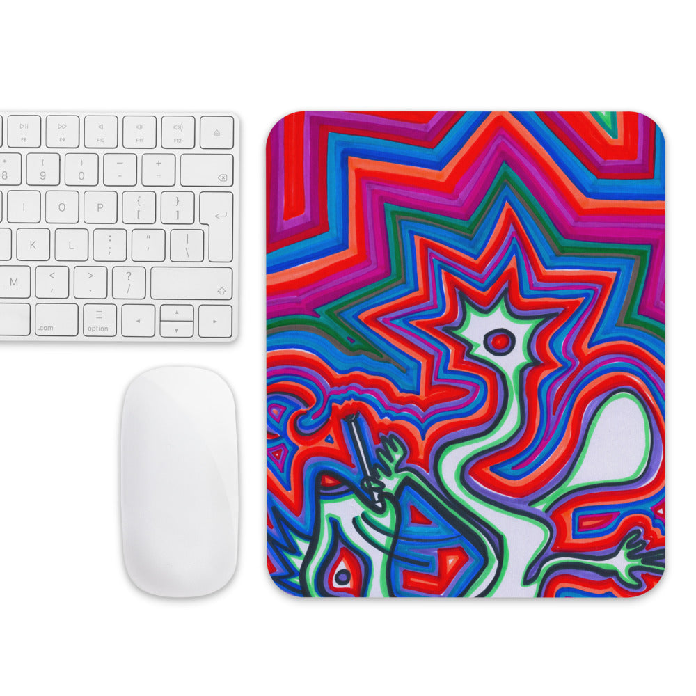 Smokin Mouse pad
