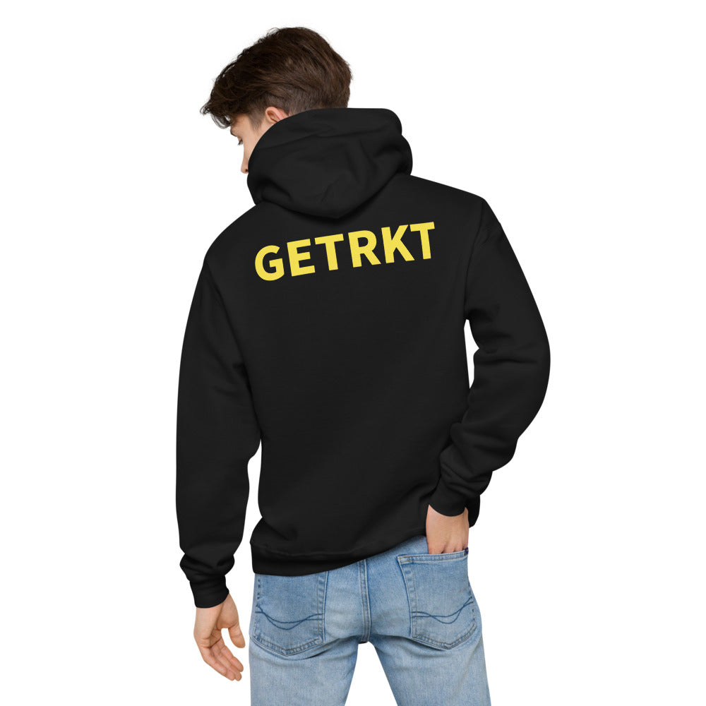 GETRKT X 1eyewolf fleece hoodie