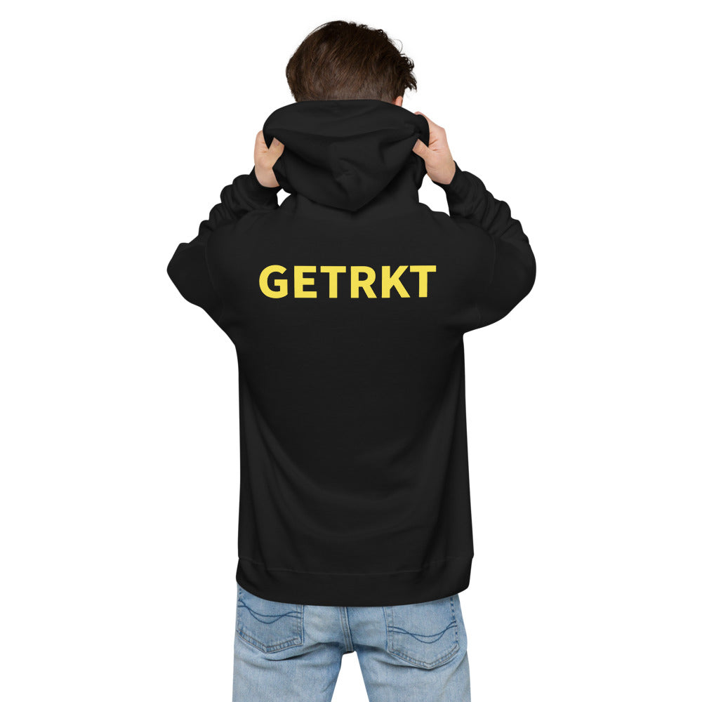 GETRKT X 1eyewolf fleece hoodie