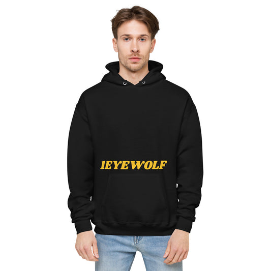 GETRKT X 1eyewolf fleece hoodie